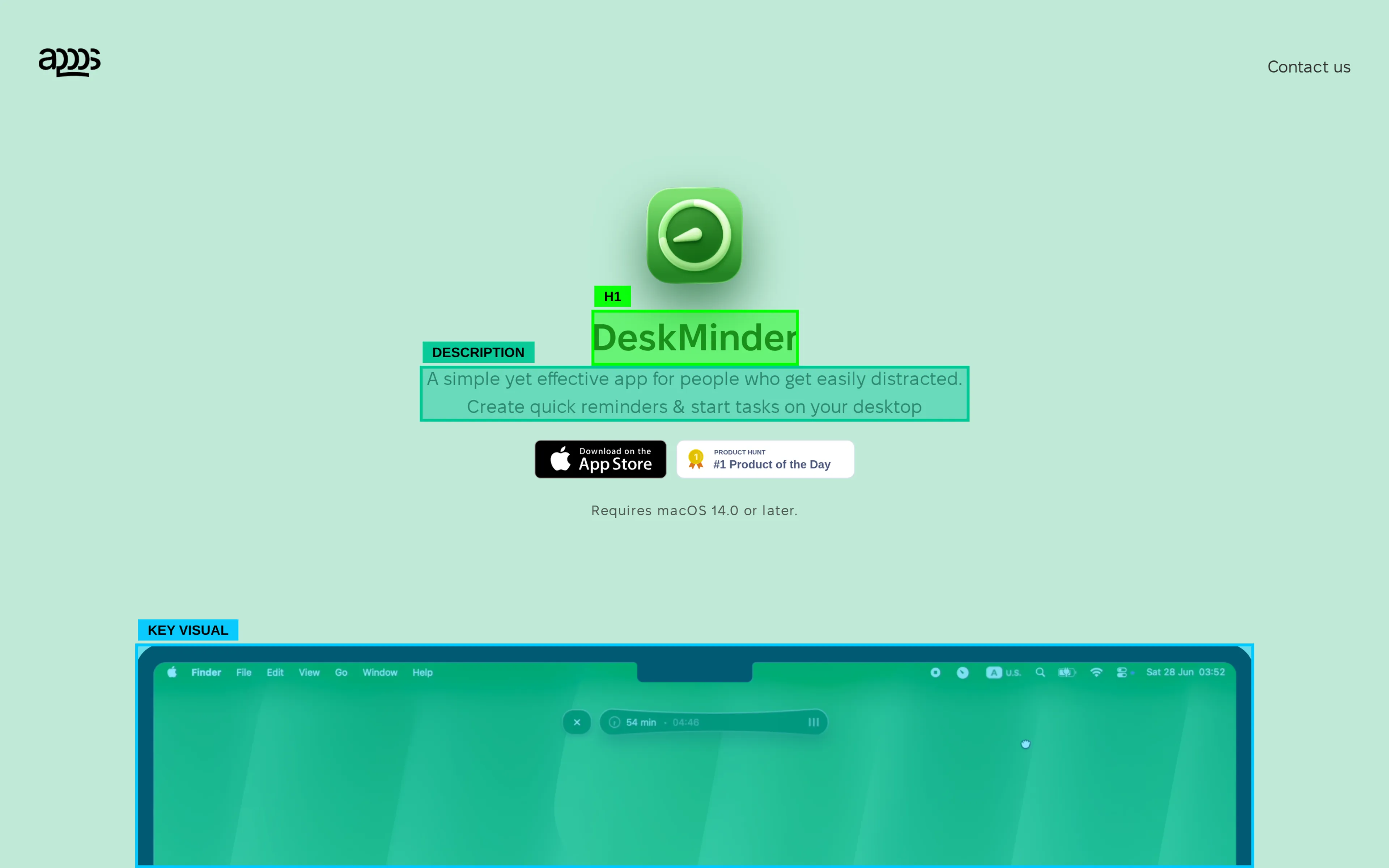 Desktop screenshot