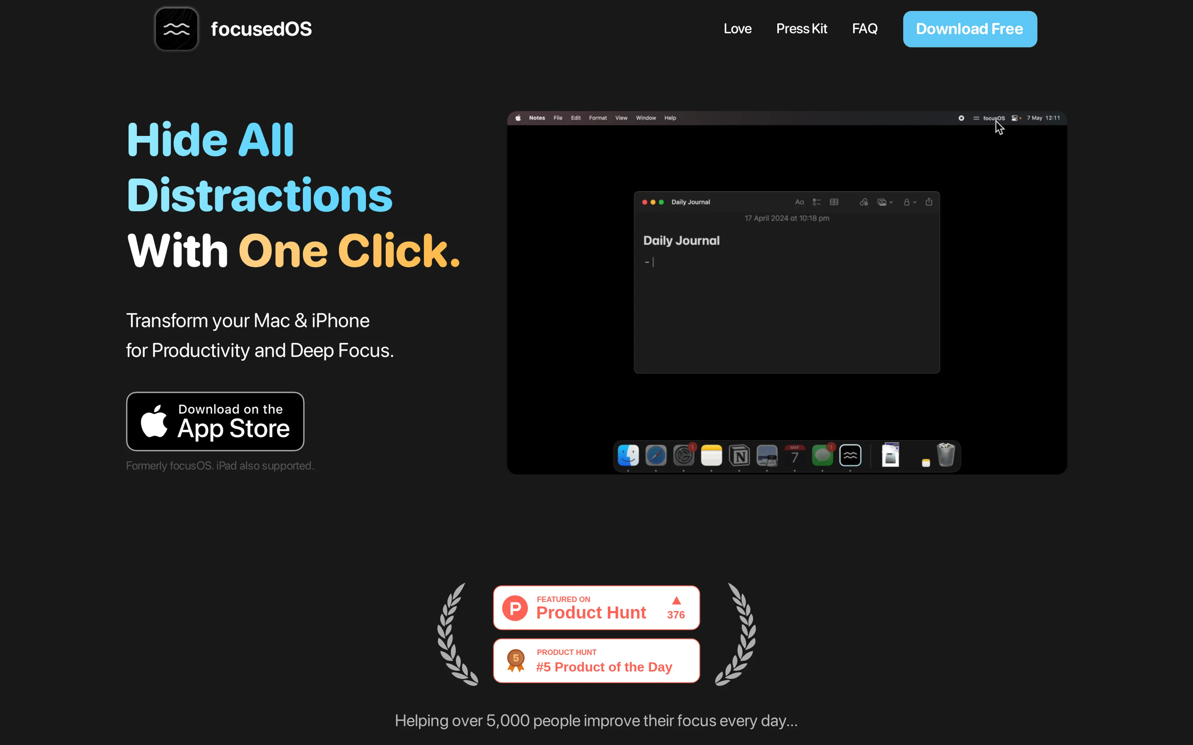 Desktop screenshot