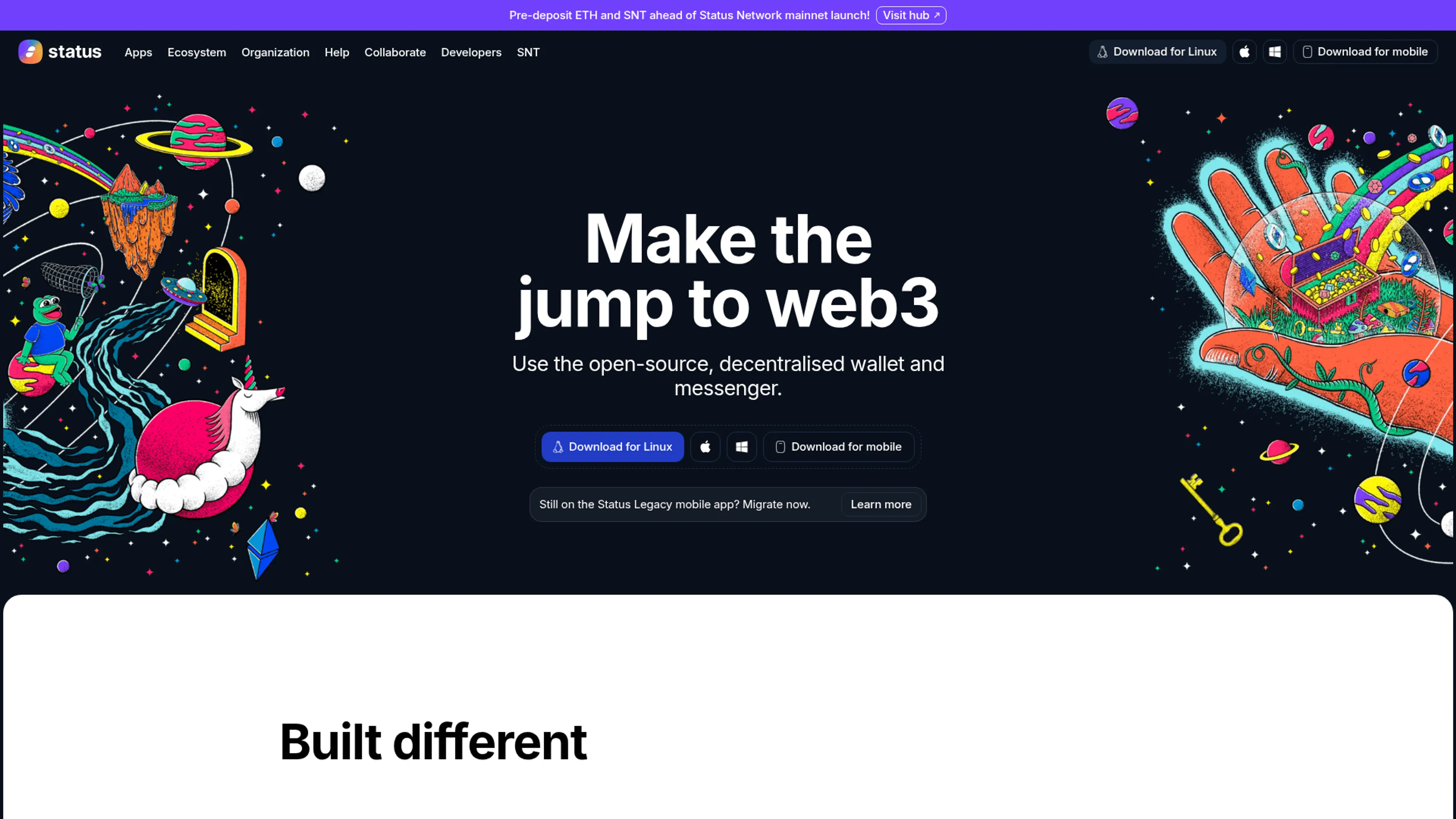 Desktop screenshot