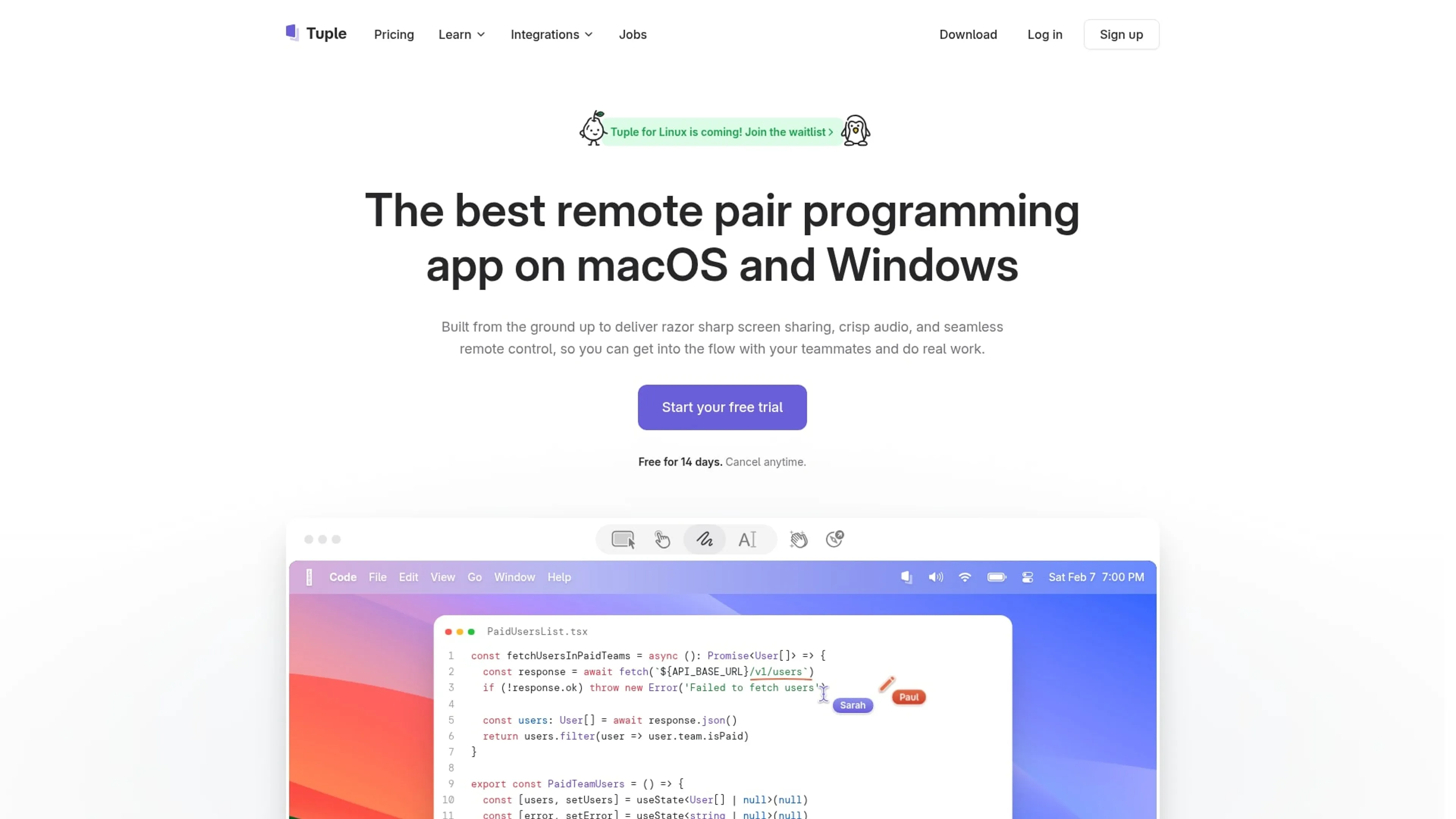 Desktop screenshot