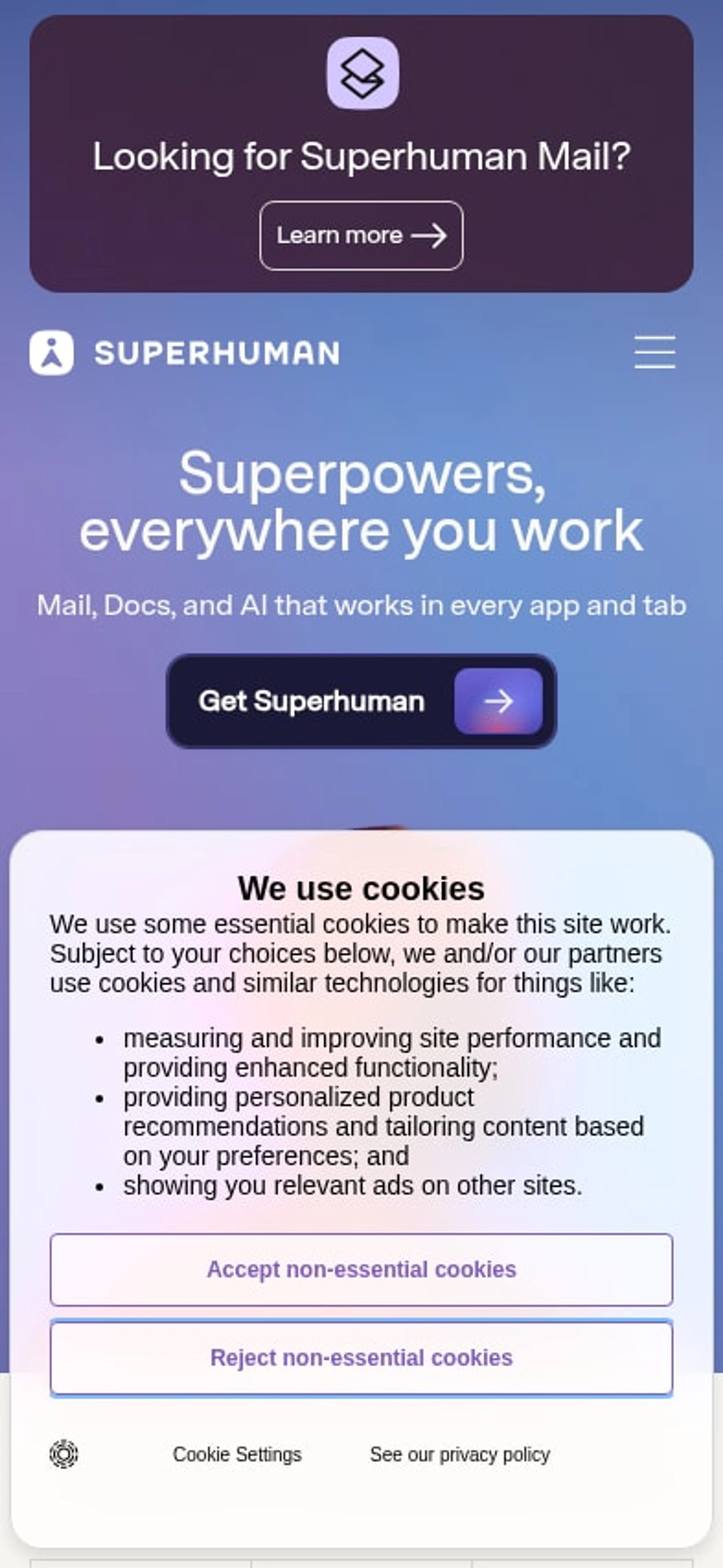 Mobile screenshot