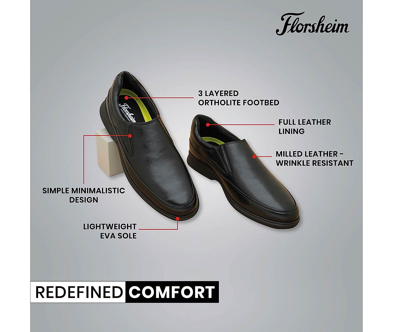 The California Black Men Ultra Comfort Florsheim