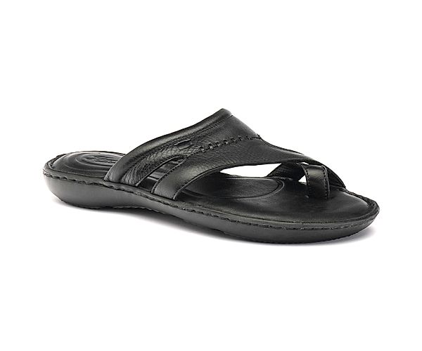 The Florish Black Men Sandals Florsheim