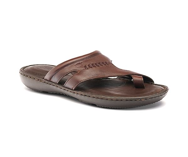 The Florish Tan Men Sandals Florsheim