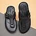 The Florish Black Men Sandals Florsheim