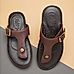 The Florish Tan Men Sandals Florsheim