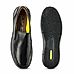 The 9M Black Men Moc Toe Florsheim