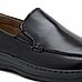 The 9M Black Men Moc Toe Florsheim