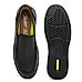 The 9M Black Men Moc Toe Florsheim