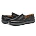 The 9M Black Men Moc Toe Florsheim