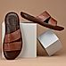 The Florish Tan Men Sandals Florsheim