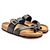 The Devo Black Men Sandals Florsheim