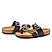 The Devo Black Men Sandals Florsheim