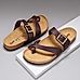 The Devo Tan Men Sandals Florsheim