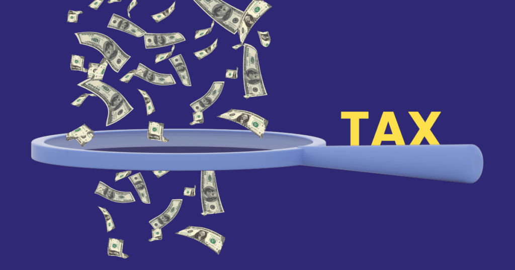 Dollar-saving magnifier reveals tax perks.