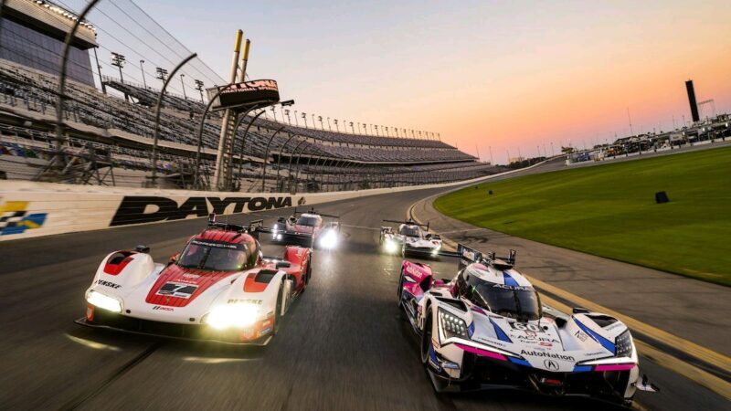 I piloti Indycar alla 24 ore di Daytona 2024