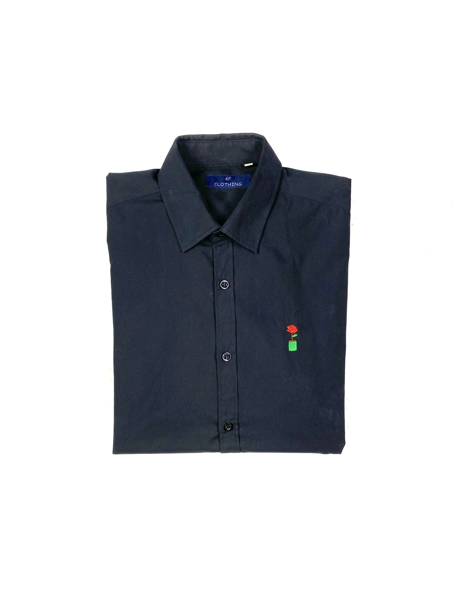 Chemise homme noire slim fit - 4fclothing