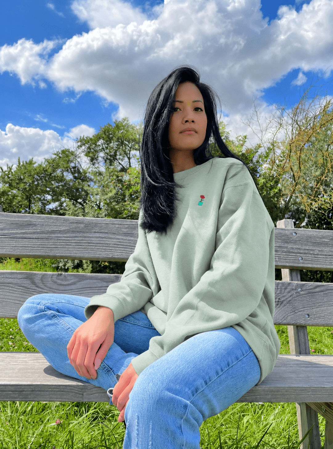 Green Sweatshirt - 4fclothing