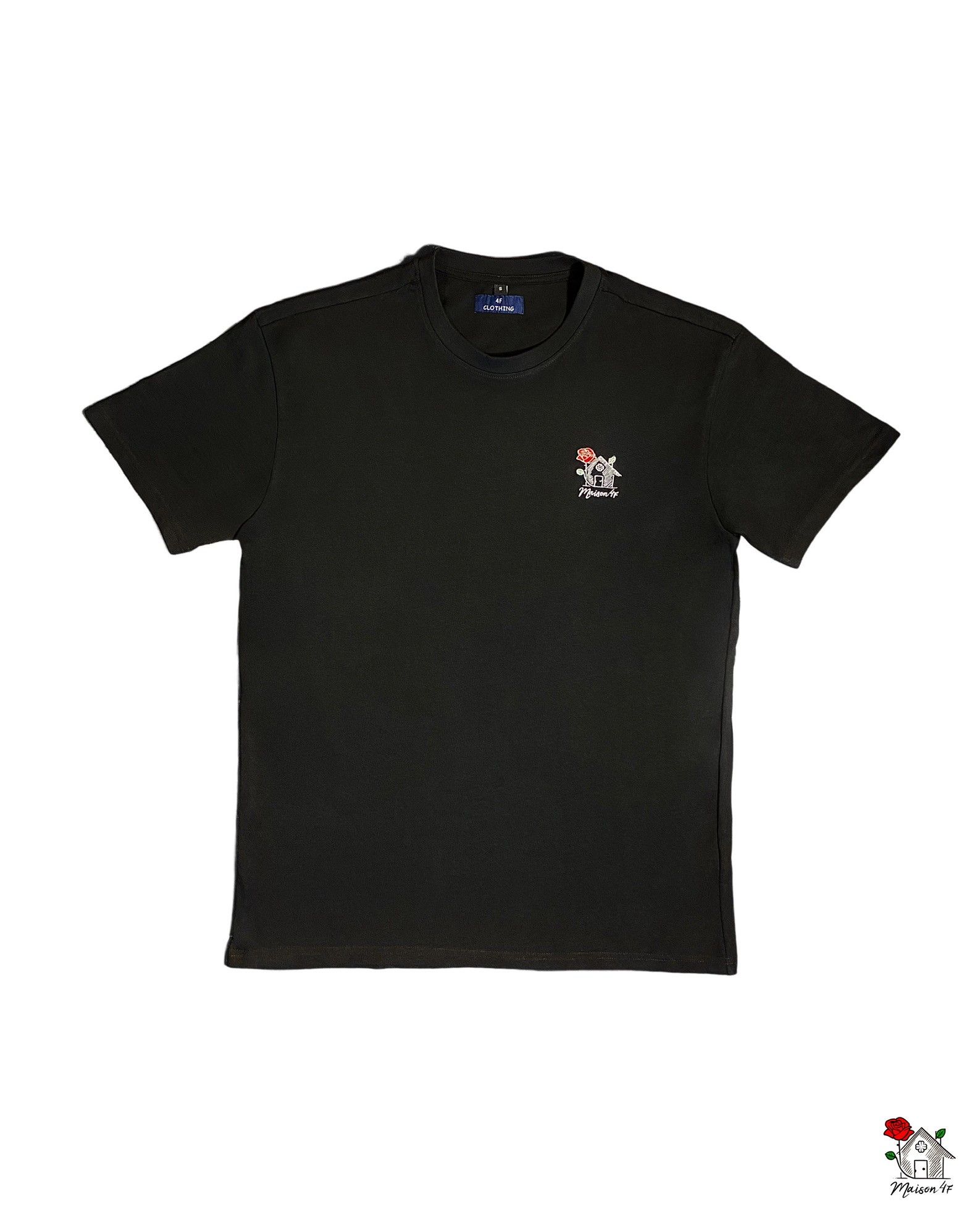 T-shirt Maison 4F noir oversize - 4fclothing