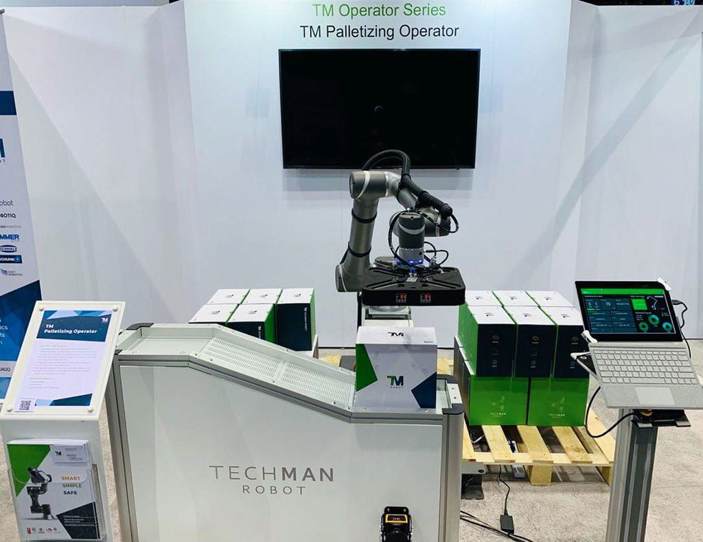 soluciones de paletizado con cobots