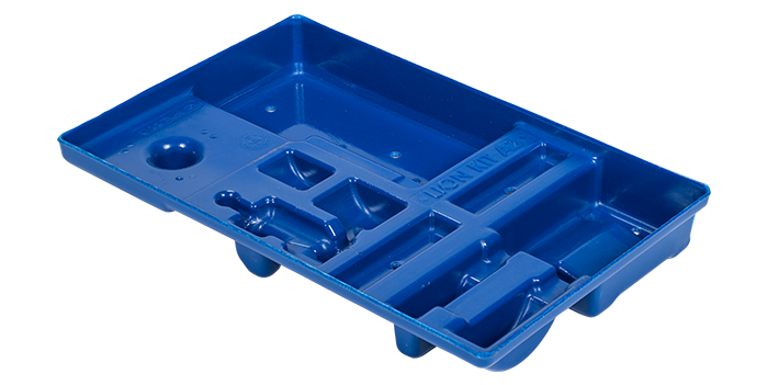 Bandejas separadoras de bordes de línea