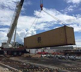 Projetos Recentes - Guindastes