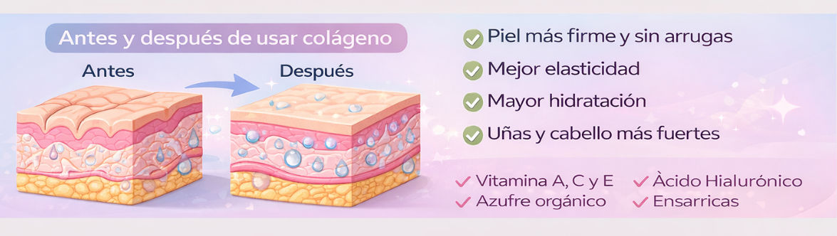 Resultados del colágeno en la piel