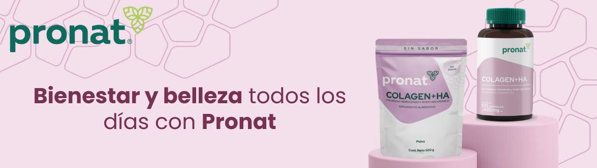 Colagen + HA Pronat cápsulas Colagen + HA Pronat polvo