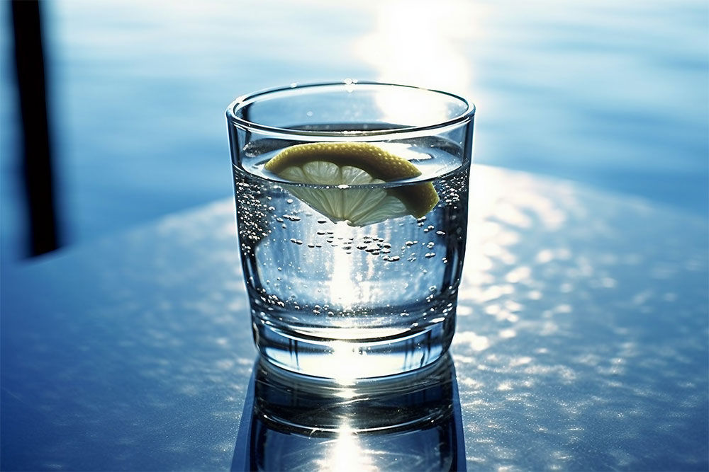 water is a sense of Zero-Calorie Diet Food tranquility and new beginnings.