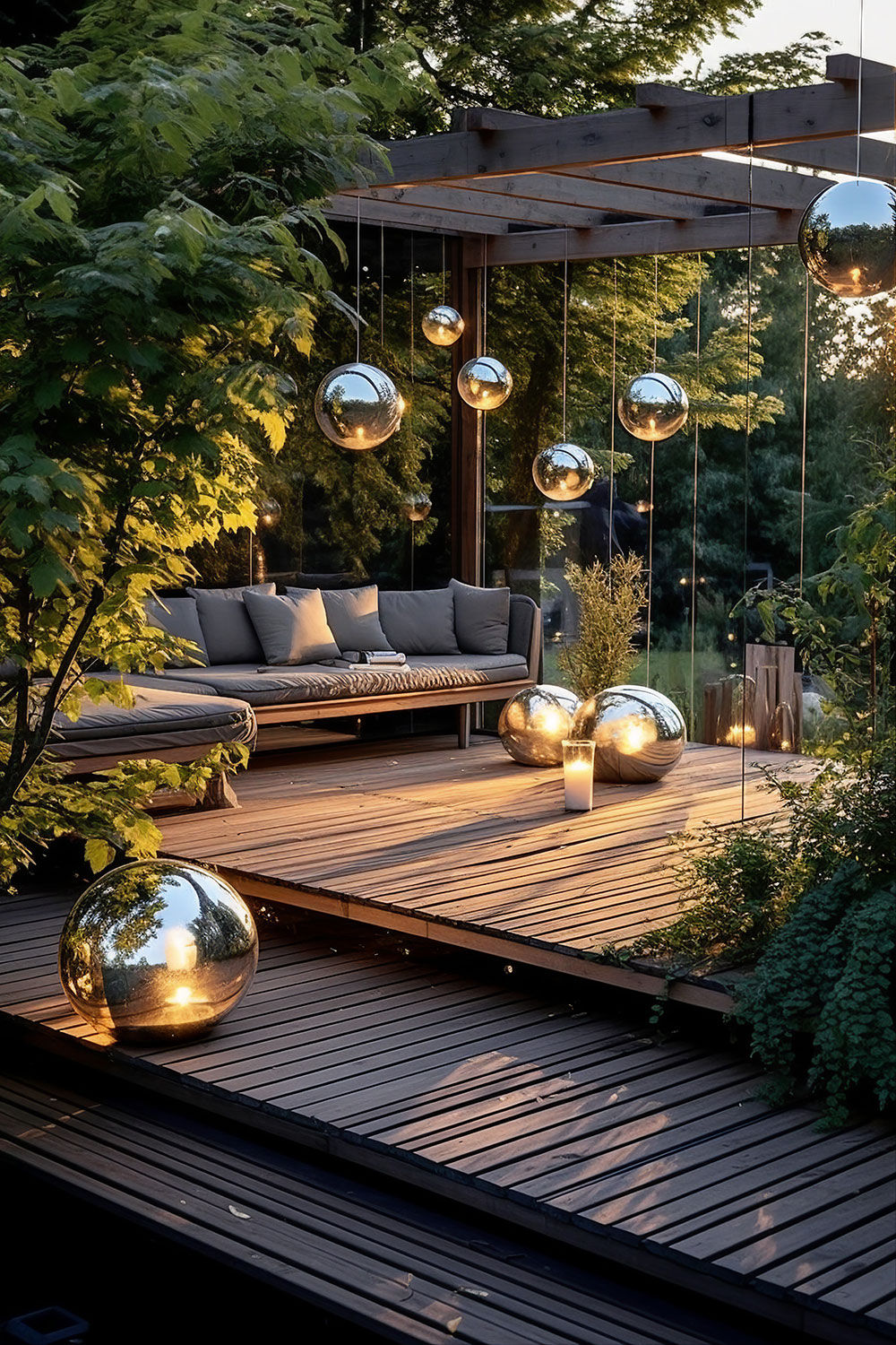 Serendipity Serenity: A Haven of Tranquility with Stunning garden decking design ideas