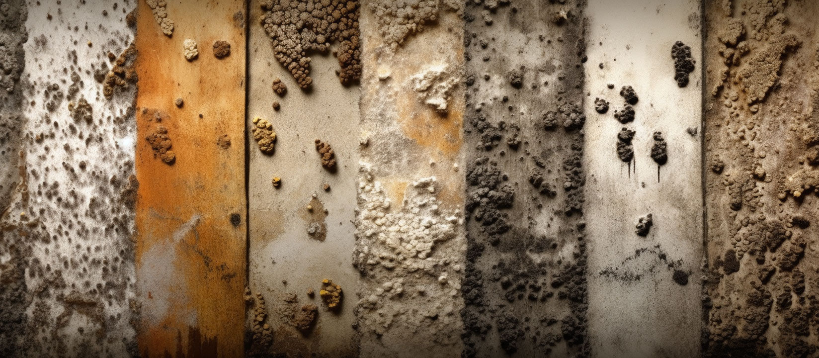 The lifecycle of mold, including the release of spores and conditions for growth and how to mold growth on painted walls.