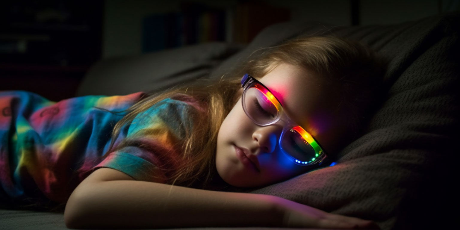 a tired american girl wearing colorful shirt sleeping W 26c962ab a858 4013 a622 4932fc5927fd
