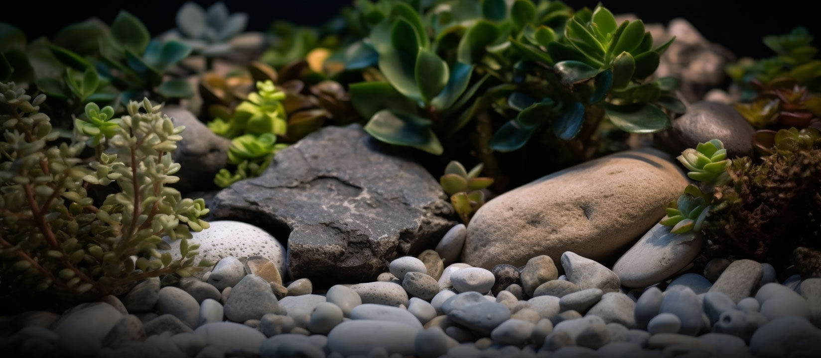 Succulents are most common in Rock Garden Plants