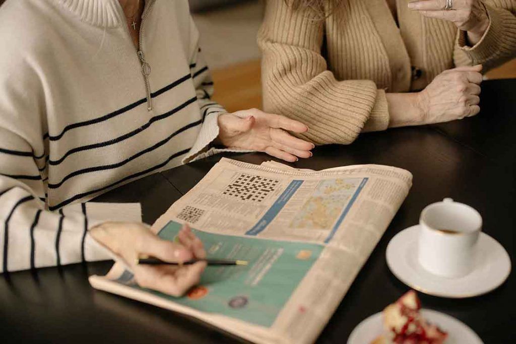 crossword puzzle