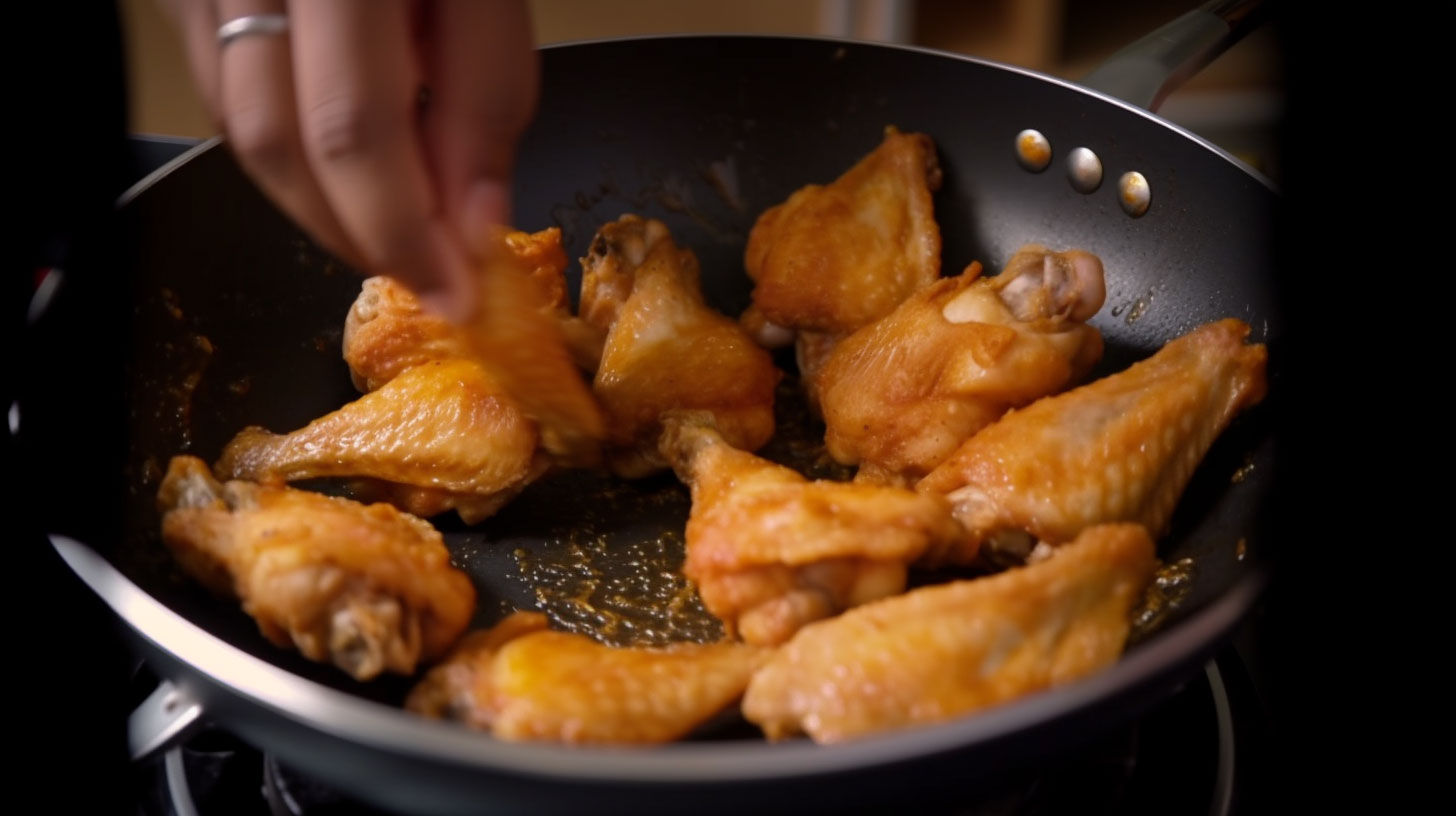 How to fry the best hot wings