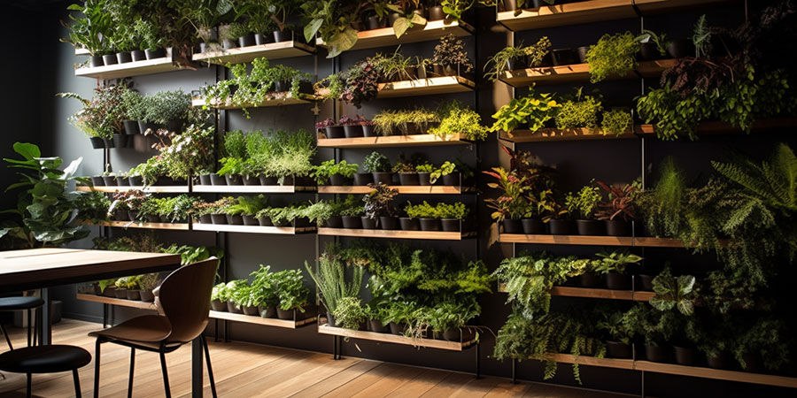 Vertical Garden Shelves