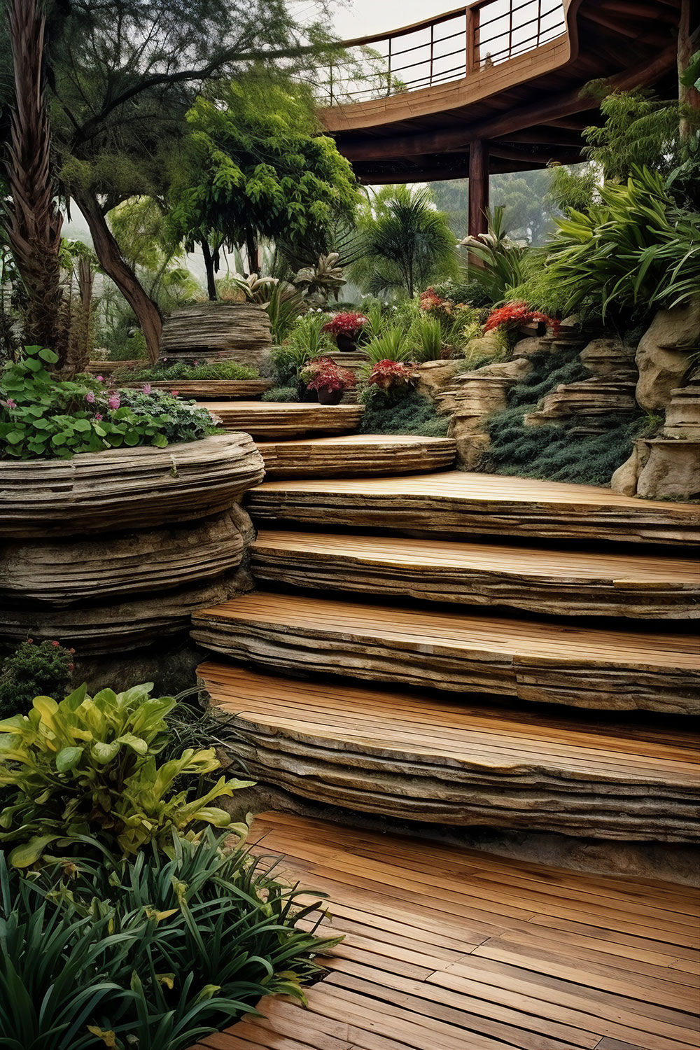 Enigmatic Eden Garden wooden Decking many ca6f9f6d 3cdc 4aa2 9c07 8c2b066a163a 1
