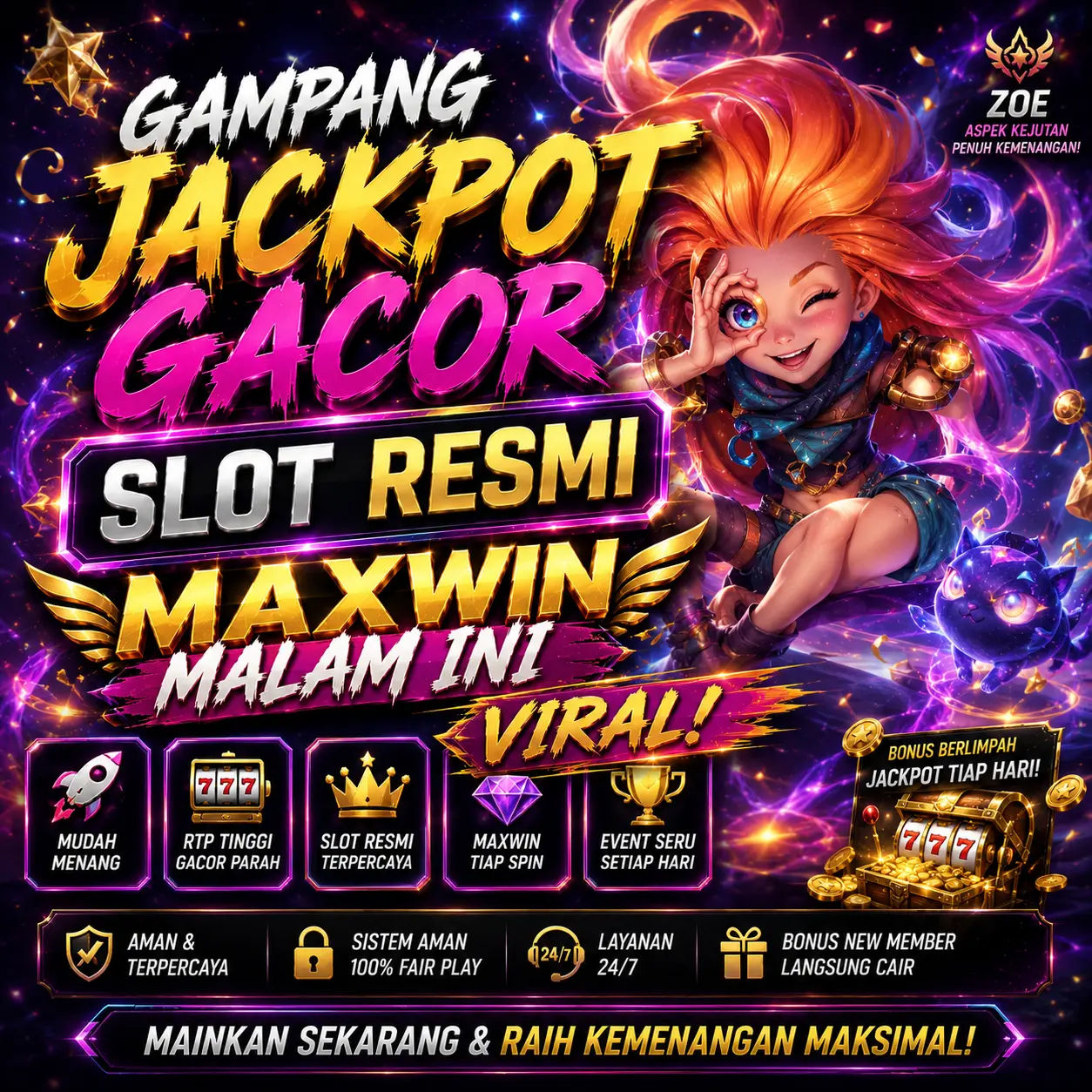 LATOTO ⚡️ Gampang Jackpot Gacor Slot Resmi Maxwin Malam Ini Viral