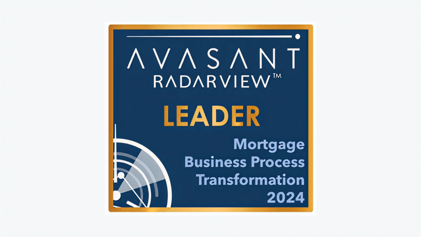 Leader in Avasant Business Process Transformation RadarView™ 2024