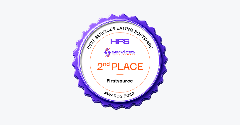 Firstsource Recognized Among the Best in ‘Services Eating Software’ at the 2026 HFS SaS Awards