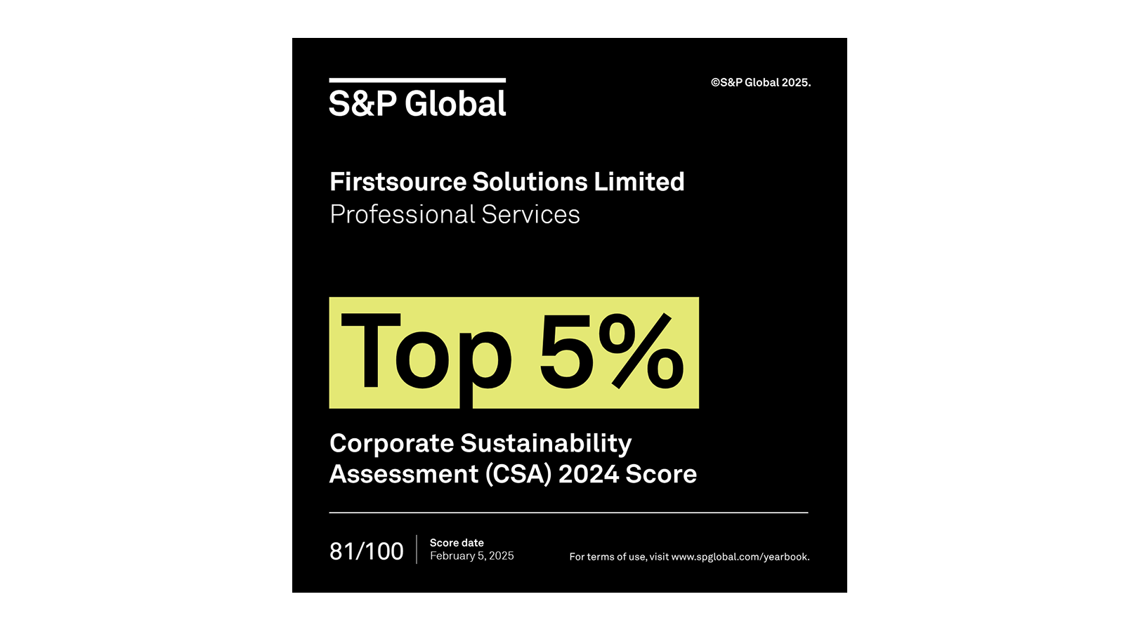 S&P Global Sustainability Yearbook