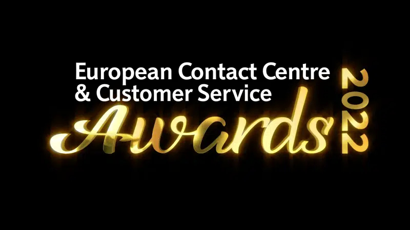 European Contact Centre and Customer Service Awards 2022