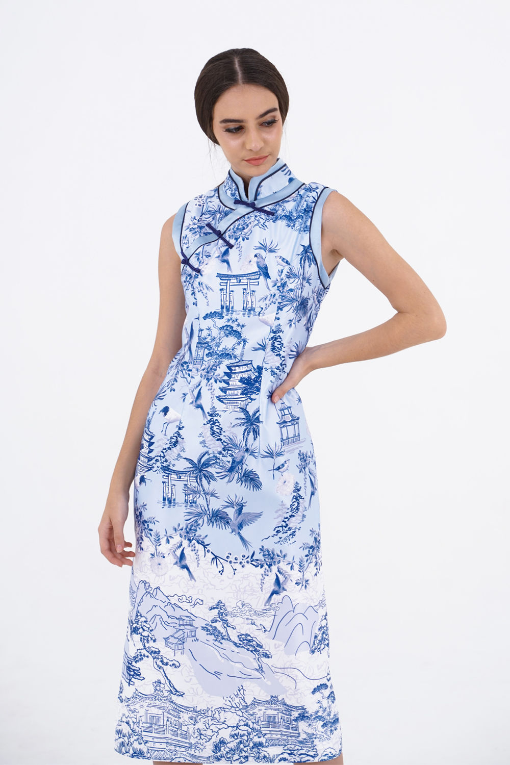 GAURI CHEONGSAM DRESS
