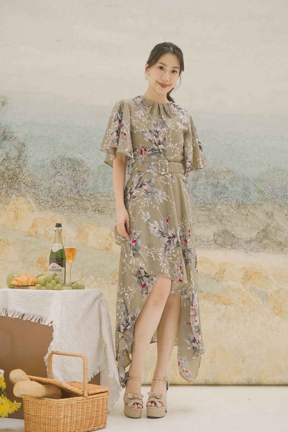 BRISIA SILK DRESS