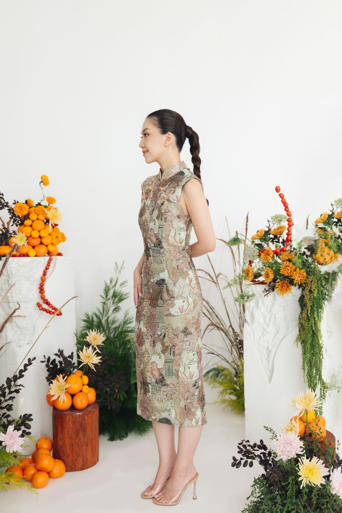 KYOJI CHEONGSAM DRESS