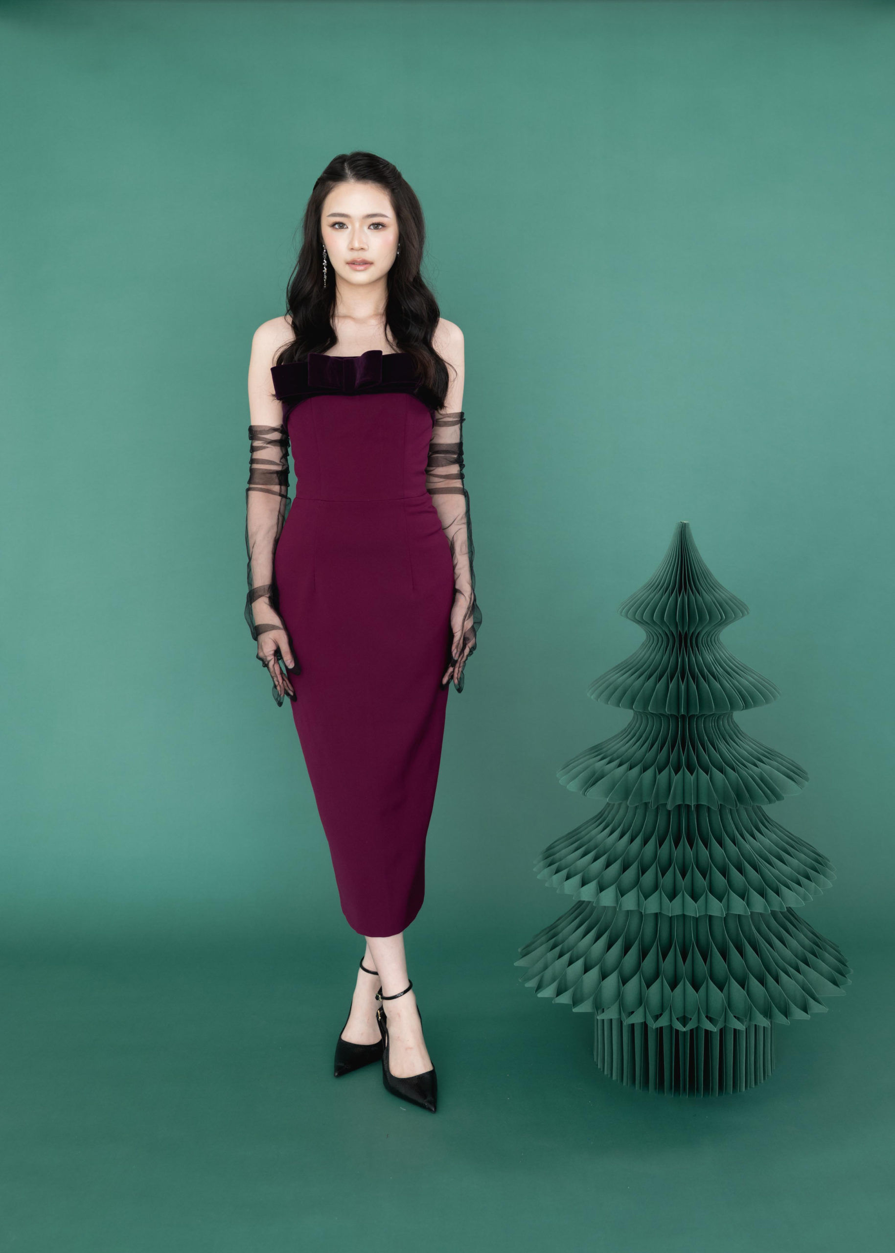 VELVETINE DRESS