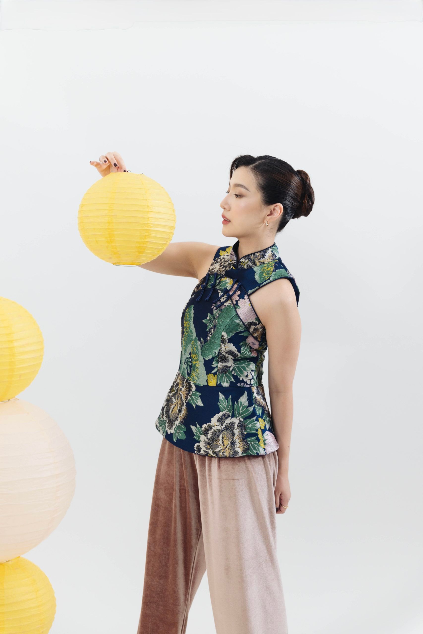 NASTA PEPLUM TOP