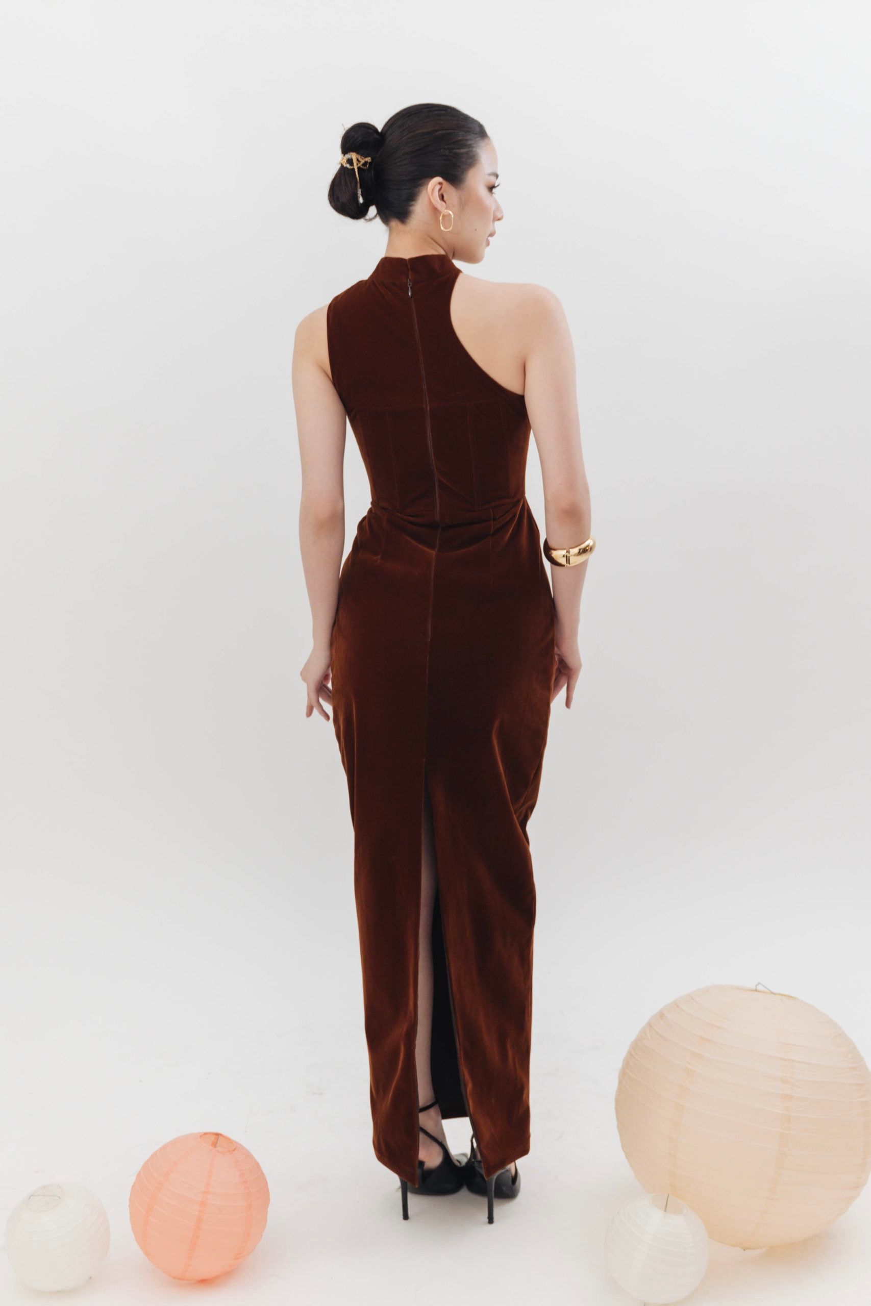 ZUKI VELVET DRESS