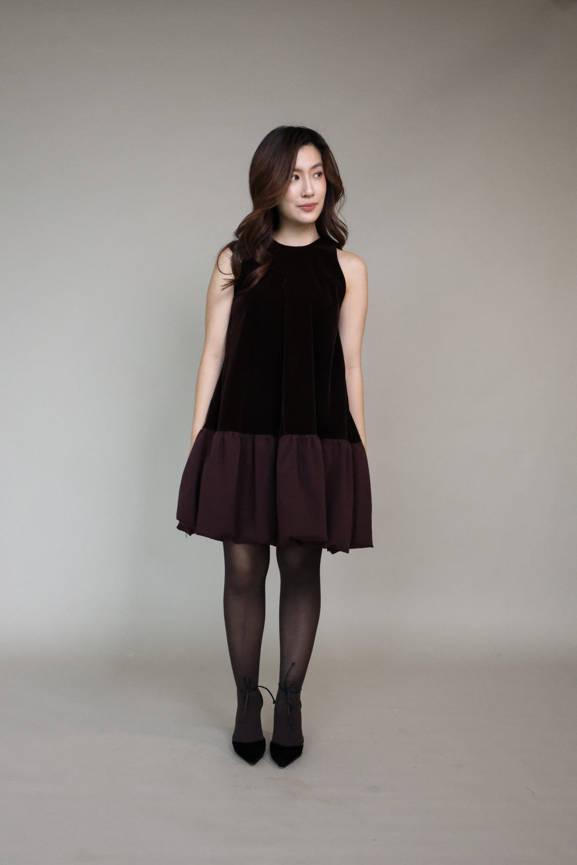 VELOUR DRESS