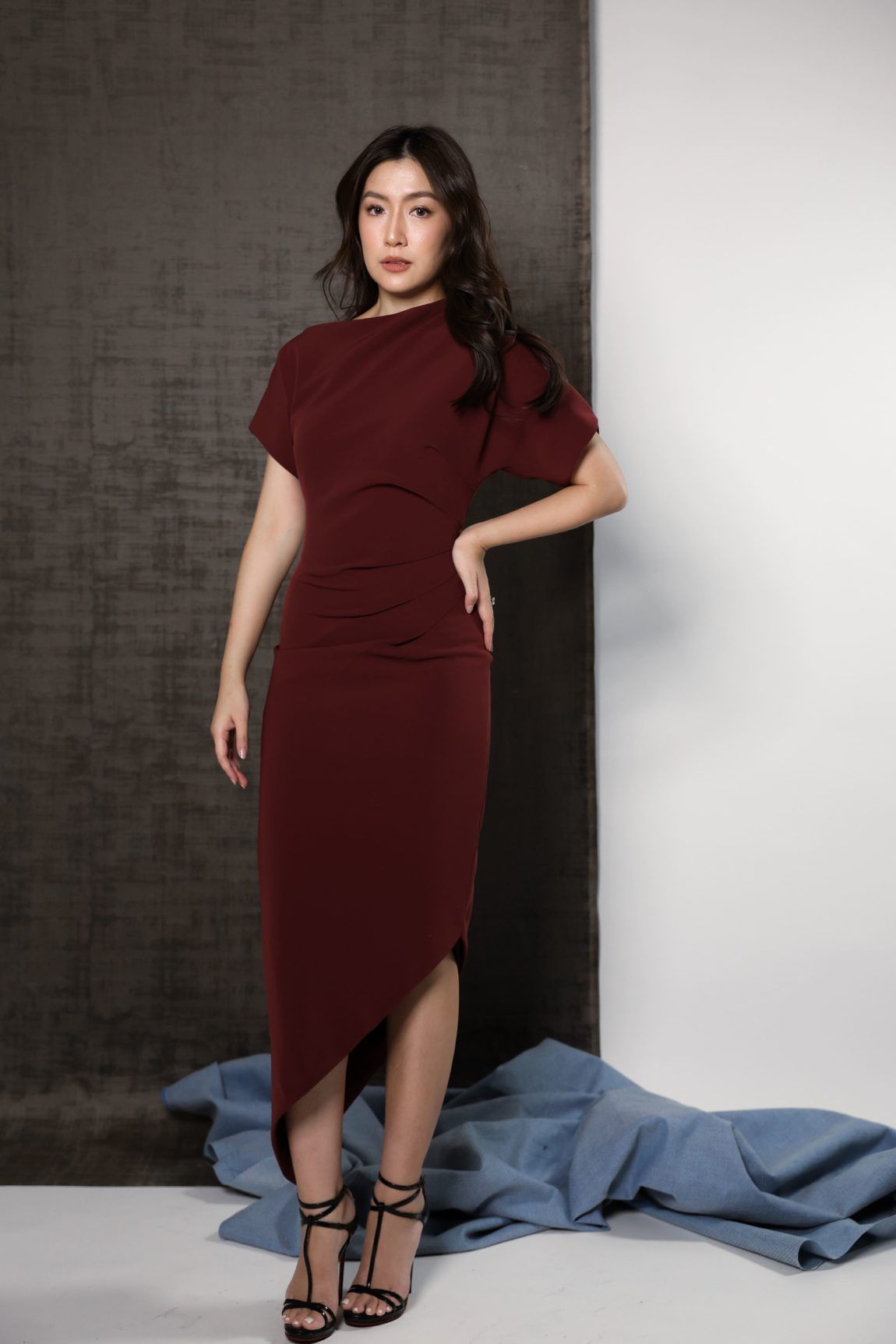 ALBA ASYMMETRICAL DRESS